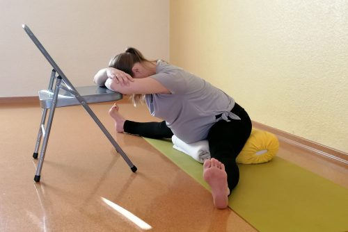 Upavistha konasana, Yoga für Schwangere Upavistha konasana, Yoga für Schwangere